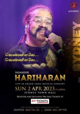 Padma Vibhushan-vinnaren Hariharan, en musikalisk mästare vid konserten i Bangalore 2018 - ett upphävande evenemang med djupgående emotionell påverkan och ikoniska melodier som berörde själarna till alla närvarande.