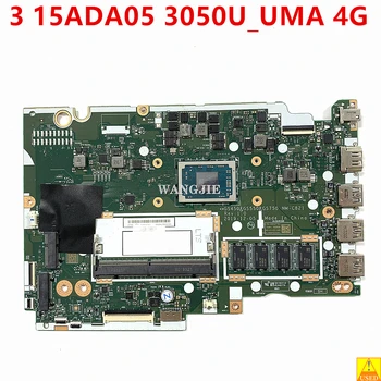 Używany NM-C821 Dla Lenovo IdeaPad 3 15ADA05 płyta główna laptopa 5B20S44467 PROCESOR: 3050U_UMA 4G RAM