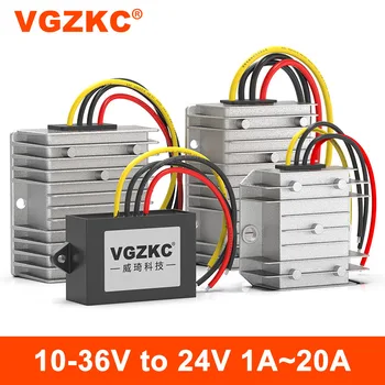 VGZKC 24 W 24 W 1A 2A 3A 5A 8A 10A 15A 20A regulator mocy 10-36 v do 24 v samochodowy przetwornik dc 24 v do 24 v step-down