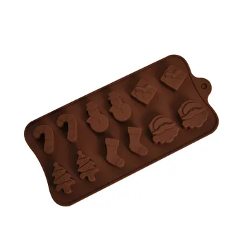 Aparat Do Kawy Chocolate Forma Boże Narodzenie Bałwan Prezenty Forma Ciasto Czekoladowe Mydło Formy Tacki Do Lodu Forma Do Pieczenia I Dekoracji Ciast Hurtowych